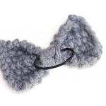 Hair Bow - Bow Hairband - Chunky Knit Bow Hairband..